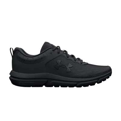 Pre-owned Under Armour Charged Assert 10 4e Wide 'triple Black'