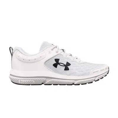 Pre-owned Under Armour Charged Assert 10 4e Wide 'white Black'