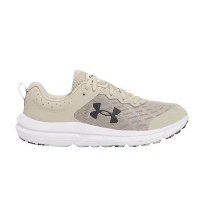 Pre-owned Under Armour Charged Assert 10 'khaki Base' | Cream | Men's Size 15