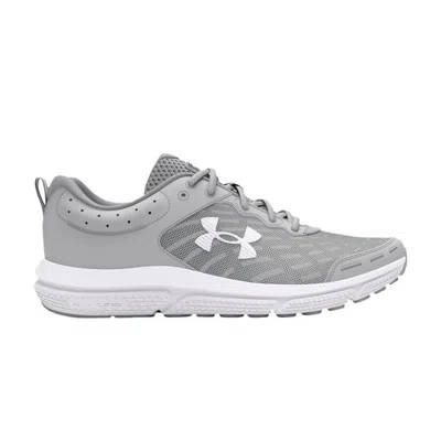 Pre-owned Under Armour Charged Assert 10 Wide 'mod Grey White'