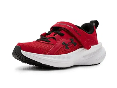 Under Armour Charged Assert 11 Alternate Closure (little Kid) Boys Shoes Red/black/black: 13k (little Kid) M