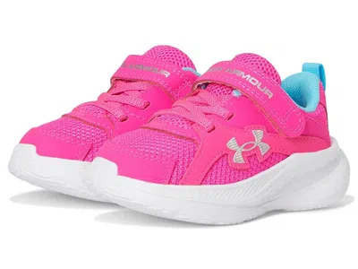 Under Armour Kids' Charged Assert 11 Alternate Closure (toddler) Boys Shoes Pink Rave/fresco Blue/iridescent : 7 Toddle