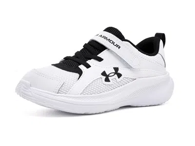 Under Armour Kids' Charged Assert 11 Alternate Closure (toddler) Boys Shoes White/black/black : 6 Toddler M, Synthetic