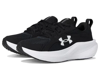 Under Armour Charged Assert 11 (big Kid) Boys Shoes Black/black/white : 5.5 Big Kid M, Synthetic