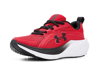 Under Armour Charged Assert 11 (big Kid) Boys Shoes Red/black/black : 4.5 Big Kid M, Synthetic In Multi