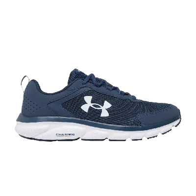 Pre-owned Under Armour Charged Assert 9 'academy White' In Blue