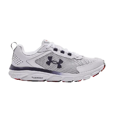 Pre-owned Under Armour Charged Assert 9 Marble 'white Tempered Steel'