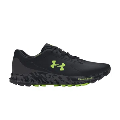 Pre-owned Under Armour Charged Bandit Trail 3 'black Morph Green' | Men's Size 12