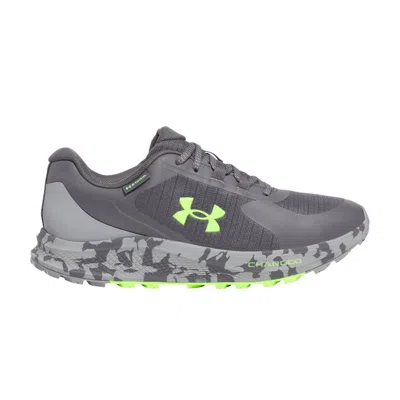 Pre-owned Under Armour Charged Bandit Trail 3 'castlerock Hyper Green' | Grey | Men's Size 15 In Gray