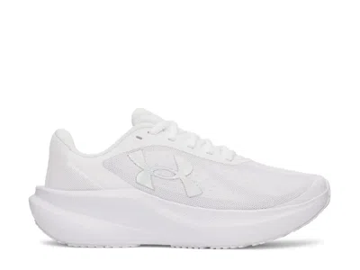 Under Armour Charged+ Chase Running Shoe In White
