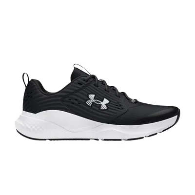 Pre-owned Under Armour Charged Commit 4 4e Wide 'black White'