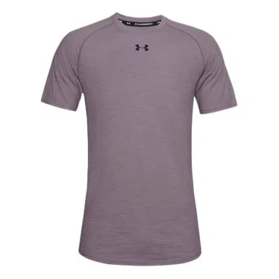 Under Armour Charged Cotton T-shirt 'mauve' In Pink