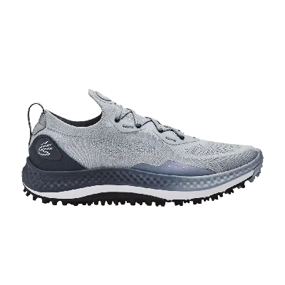 Pre-owned Under Armour Charged Curry 'harbor Blue Downpour Grey'