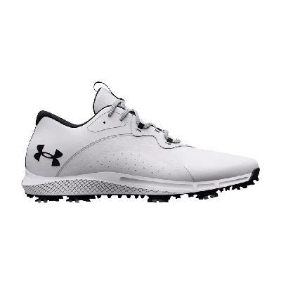 Pre-owned Under Armour Charged Draw 2 Golf Wide 'white Black'