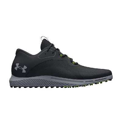 Pre-owned Under Armour Charged Draw 2 Spikeless Golf 'black Steel'