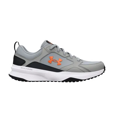 Pre-owned Under Armour Charged Edge 'mod Grey Orange Blast' | Men's Size 8 In Gray