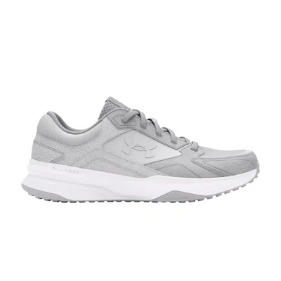 Pre-owned Under Armour Charged Edge Suede 'mod Grey' | Men's Size 10.5 In Gray