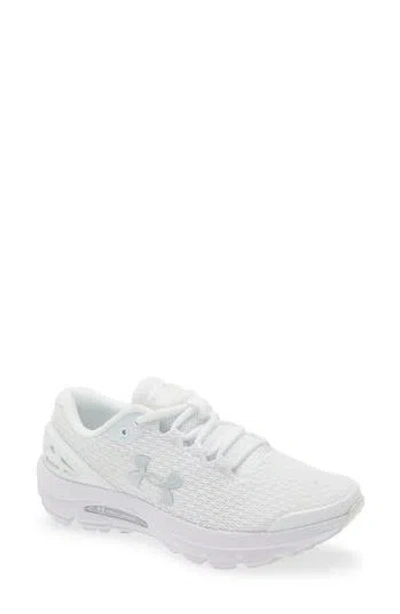 Under Armour Charged Gemini Running Shoe In White
