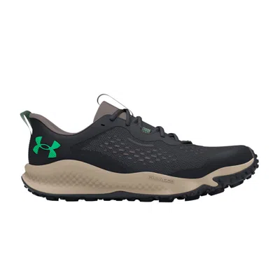 Pre-owned Under Armour Charged Maven Trek Low 'black Vapor Green'
