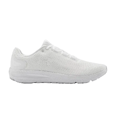 Pre-owned Under Armour Charged Pursuit 2 'triple White'