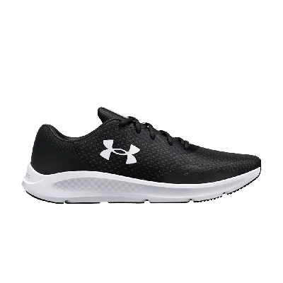 Pre-owned Under Armour Charged Pursuit 3 'black White'