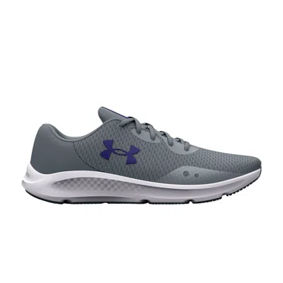 Pre-owned Under Armour Charged Pursuit 3 'gravel Sonar Blue' In Grey