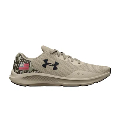 Pre-owned Under Armour Charged Pursuit 3 'usa' In Tan