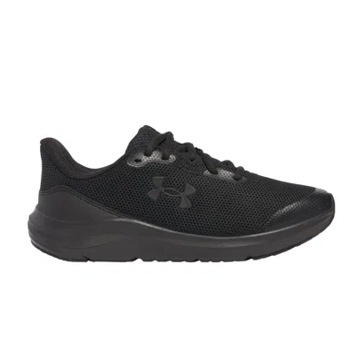 Pre-owned Under Armour Charged Pursuit 4 Gs 'black' | Kid's Size 4