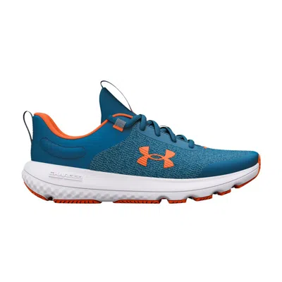 Pre-owned Under Armour Charged Revitalize Gs 'cosmic Blue Orange Blast' | Kid's Size 5.5
