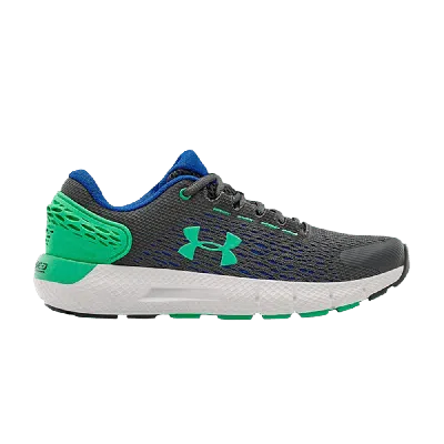 Pre-owned Under Armour Charged Rogue 2 Gs 'pitch Grey Blue'