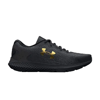 Pre-owned Under Armour Charged Rogue 3 'black Metallic Gold'