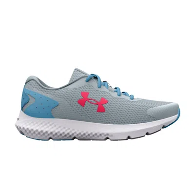 Pre-owned Under Armour Charged Rogue 3 Gs 'halogen Blue Red' | Kid's Size 5.5