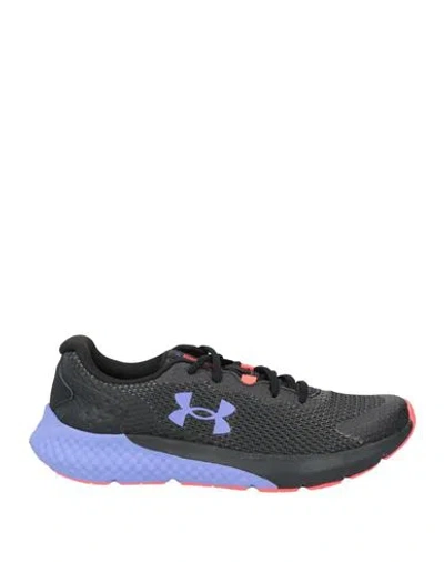 Under Armour Charged Rogue 3 Woman Sneakers Black Size 8 Textile Fibers