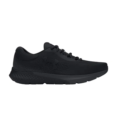 Pre-owned Under Armour Charged Rogue 4 4e Wide 'triple Black'