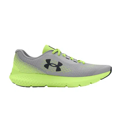 Pre-owned Under Armour Charged Rogue 4 Gs 'mod Grey Morph Green' | Kid's Size 5.5