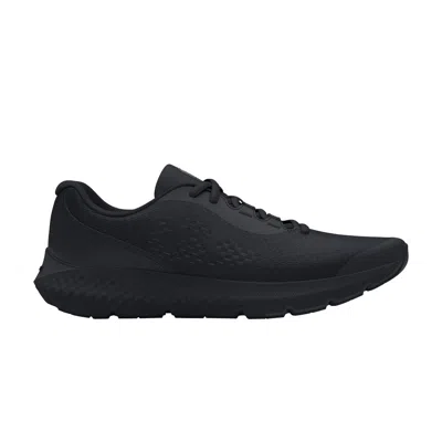 Pre-owned Under Armour Charged Rogue 4 Gs 'triple Black' | Kid's Size 4.5