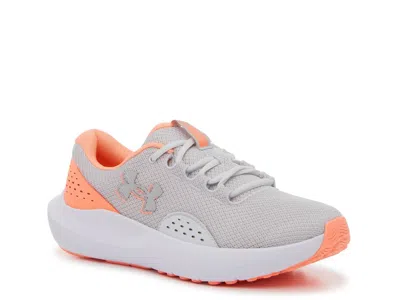 Under Armour Charged Surge 4 Running Shoe In Gray