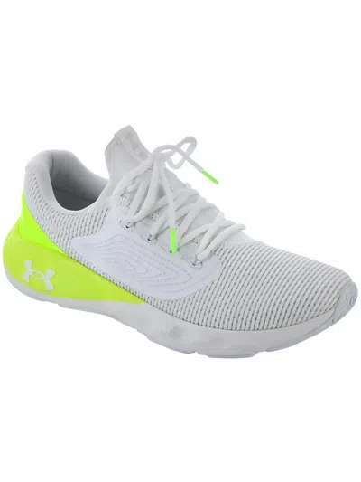Under Armour Charged Vantage 2 Gym Lace Up Running & Training Shoes In White