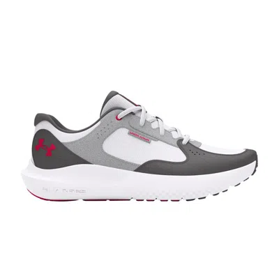 Pre-owned Under Armour Charged Versurge 'white Mod Grey Red' | Men's Size 9