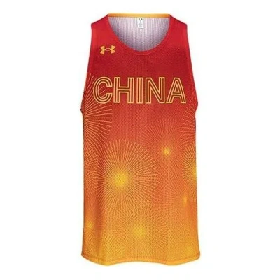 Under Armour China 3x3 Replica Jerseys 'orange Red' In Multi
