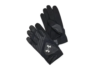 Under Armour Clean Up Baseball Gloves Over-mits Gloves Black/black/metallic Black: Lg