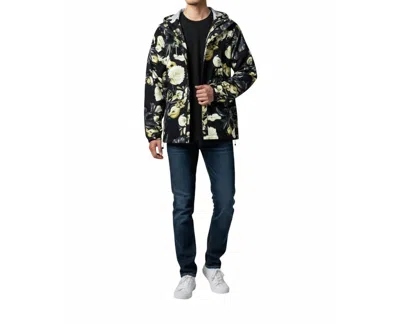 Under Armour Cloudstrike Stretch Printed Jacket In Black In Multi