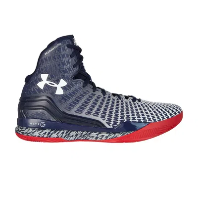 Pre-owned Under Armour Clutchfit Drive 'team Usa Away' | Blue | Men's Size 12