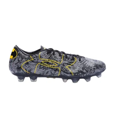 Pre-owned Under Armour Clutchfit Force 2.0 Ae Fg 'batman' Soccer Cleat | Black | Men's Size 5.5