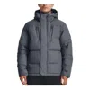 Under Armour Coldgear Infrared Down Crinkle Jacket 'pitch Grey' In Gray