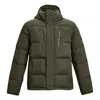 Under Armour Coldgear Infrared Fleece Down Jacket 'olive Green'