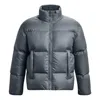 Under Armour Coldgear Infrared Puffer Jacket 'grey Blue' In Gray