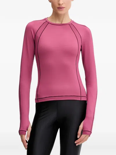 Under Armour Coldgear® Textured Long-sleeve Top In Multi