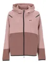 Under Armour Colourblock Hooded Knitwear In Multi