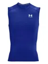 Under Armour Compression Sleeveless Shirt In Blue